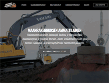 Tablet Screenshot of mattilanmaansiirto.fi